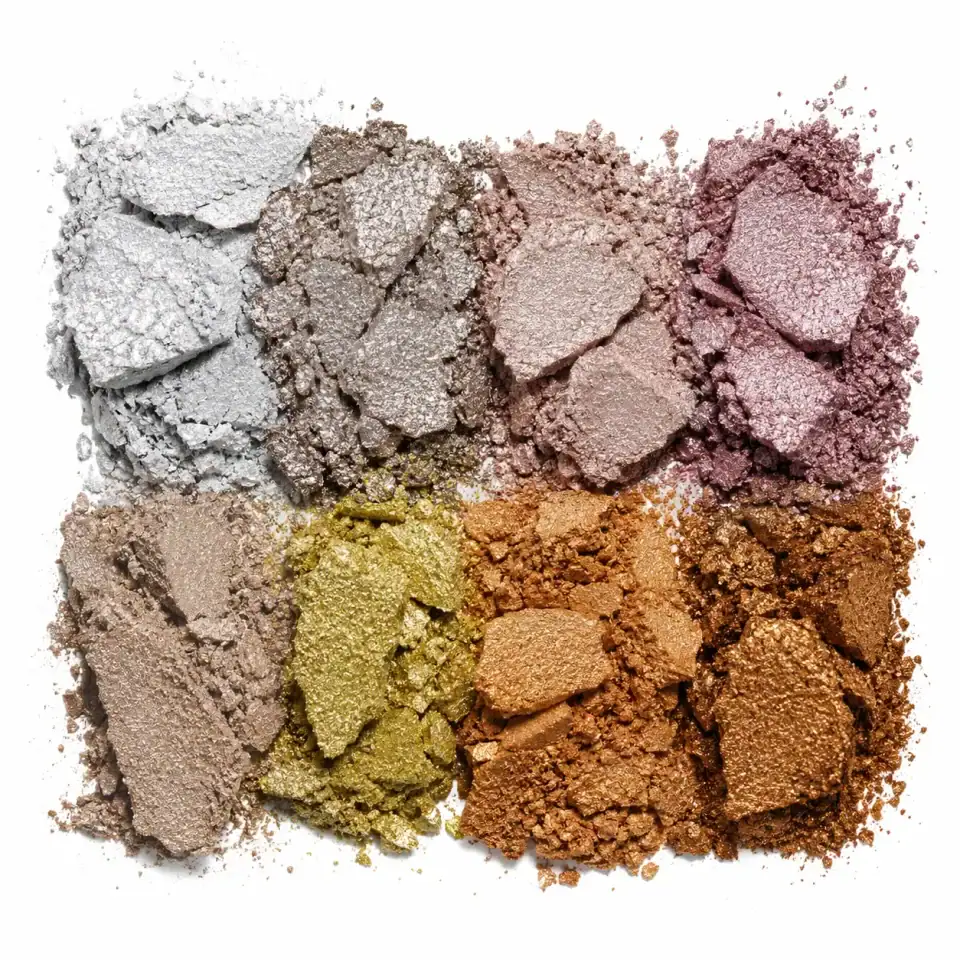 Cozzette Glass Glow highlighter palette shimmer highlight shades